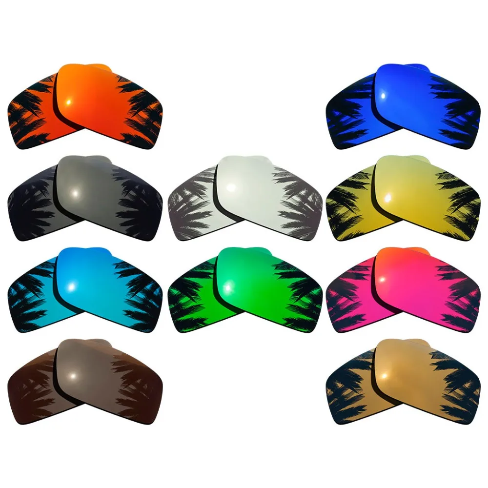 

Polarized Mirrored Coating Replacement Lenses for-Oakley Twitch Frame Multi-Colors