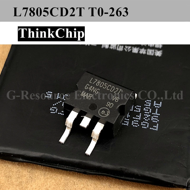 (10pcs) L7805CD2T TO-263 L7805C2T L7805 L7805CD2T-TR TO263 lFixed Linear Voltage Regulator