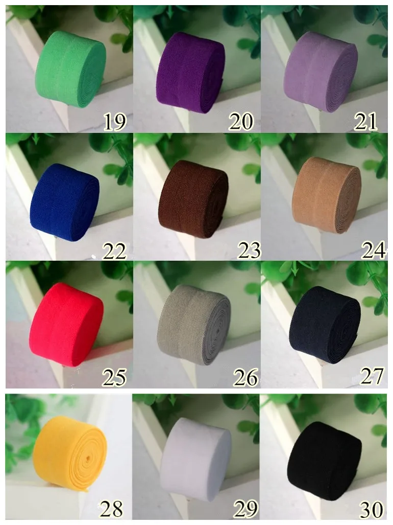 20 Metri/lotto 2 CM Spandex Bias Binding assetto Elastico nastro vestiti hat craft patchwork cucitura biancheria intima libera la nave