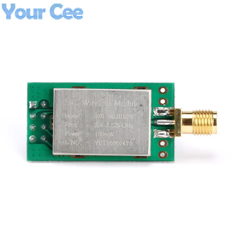 E01-ML01DP5 Ebyte 20dBm 2100m Long Range nRF24L01P+PA+LNA 2.4G Wifi Wireless Transceiver Module ML01DP5 Antenna with Shield