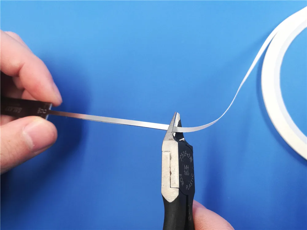 GALAXY Tools Colla bifacciale da 0,05 mm per lucidatrice stick per file modello hobby 2 mm/3 mm/5 mm/10 mm/15 mm/21 mm