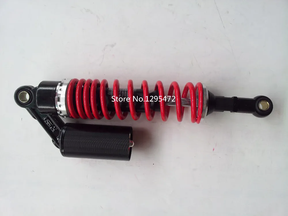 new red+black  7mm spring  340mm rear air shock absorbers FOR cb400 99-11 vtec 92-98 sf xjr400 Dirt Bike Gokart Quad ATV