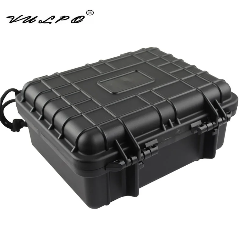 VULPO Tactical ABS Hard Pistol Storage Case Gun Case Padded Hunting Accessories Gun Carry Box