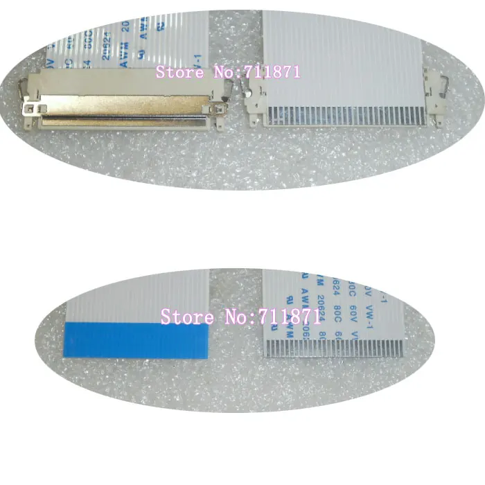 유연한 B 타입 플랫 케이블 간격, 250mm, 1.0mm 피치, 30 핀, FFC 라인, 30 핀, 1.0 리버스 FFC 소프트 와이어, 1.0mm