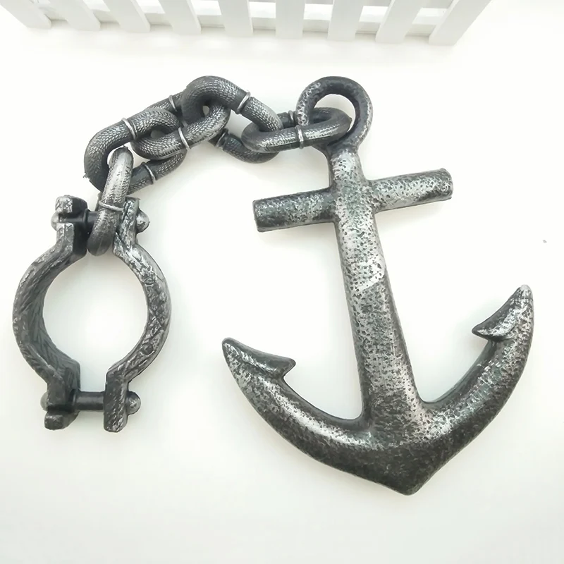 

Movie & Tv Halloween Plastic Weapon Equipment Props Ghost Festival Funny Weapons Pirates Anchor Chains Decoration Children Toys