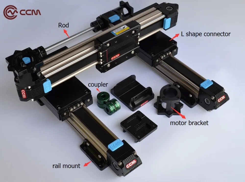 Linear rail XY table for camera Optical Instruments Inspection