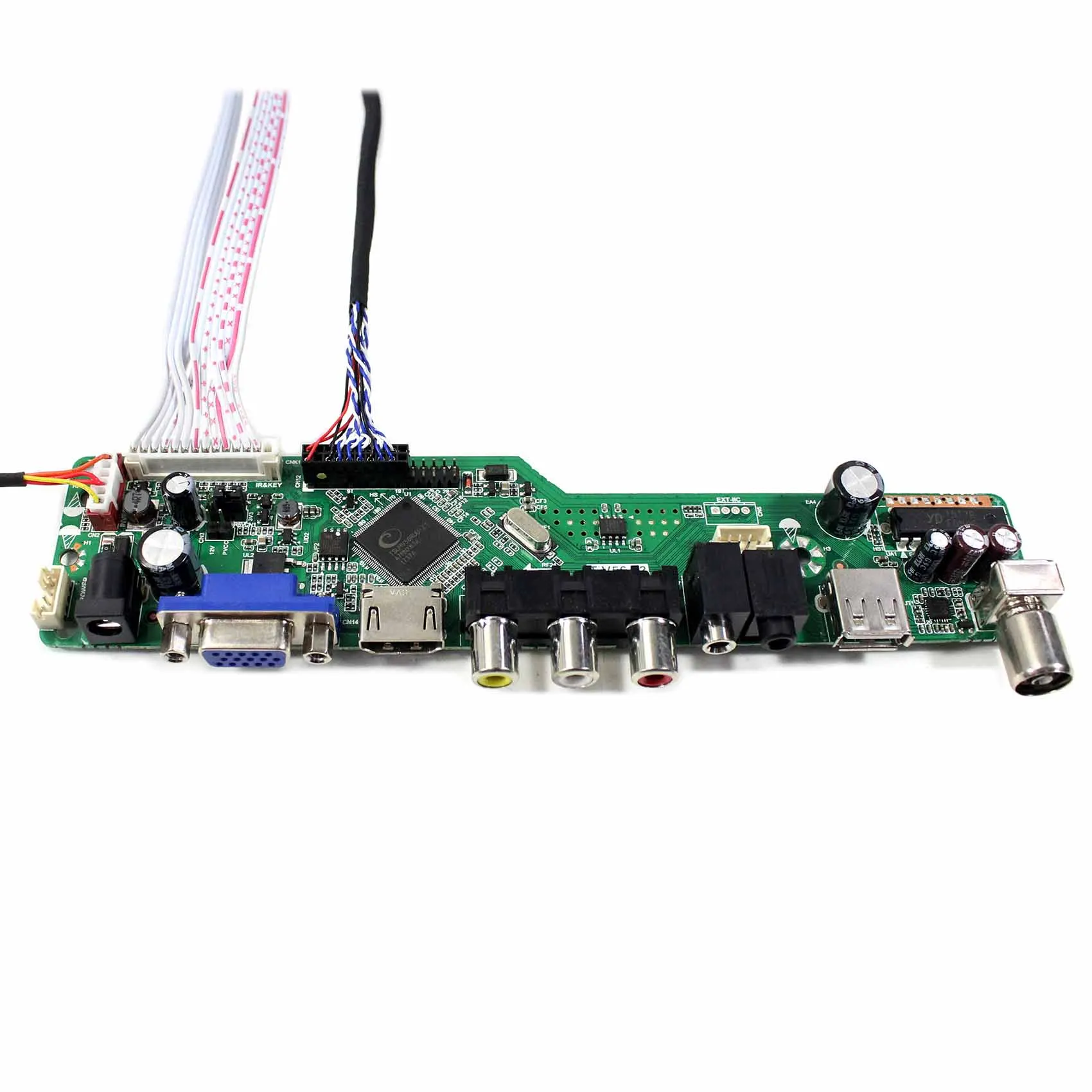 Hd mi vga av usb rf lcdボードG150XGE-L04 t。V56.03 1024X768 15インチ液晶画面の解像度