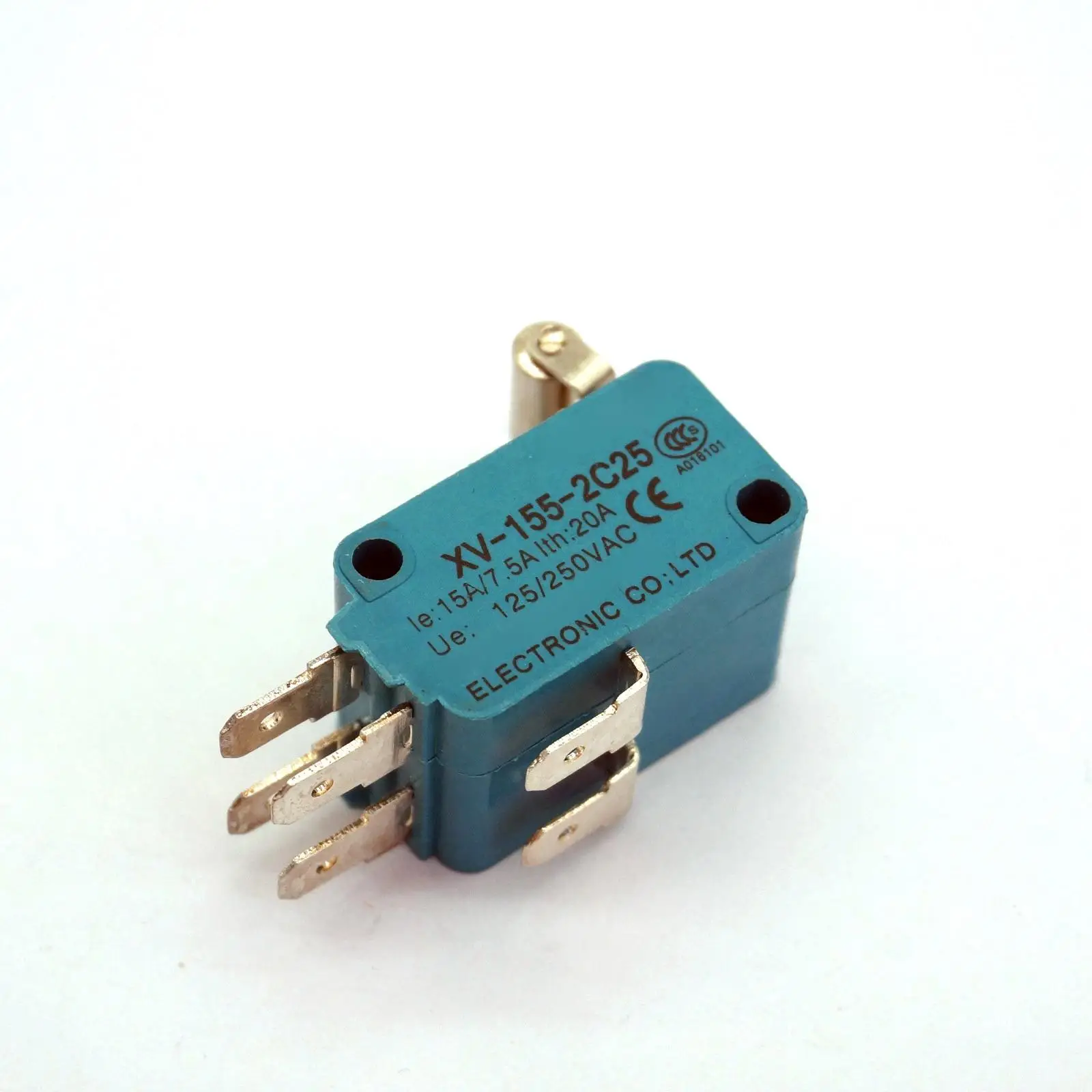 5 шт. XV-155-2C25 SPDT NO + NC микро-переключатель роликовый рычажный болт IP40