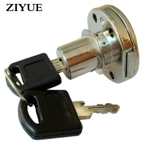 Free  Shipping Zinc Alloy Round Drawer Lock Office Furniture Hardware Locks Fire Truck Toolbox Locks Circular Press