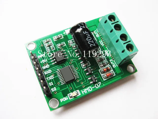 [[BELLA]High-power DC motor drive module serial ESC 6-25V 55A smart car for testing soft module--5PCS/LOT