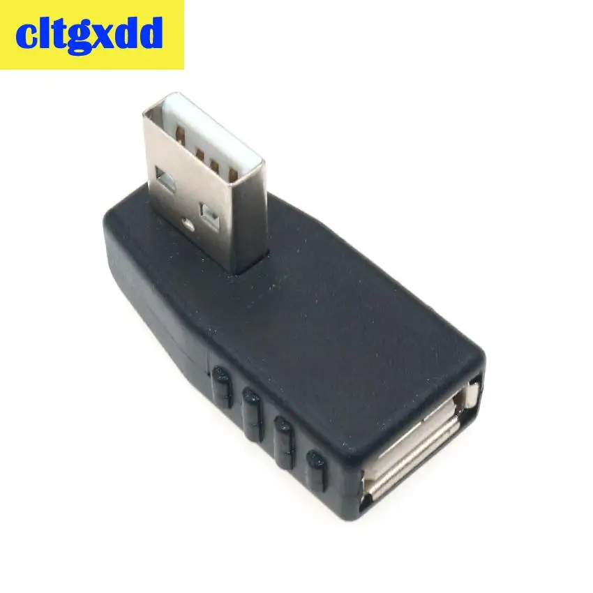 Cltgxdd connettore adattatore maschio femmina sinistro/destro/inferiore/sopra l'angolo 90/180 gradi USB 2.0 A per presa di conversione PC portatile