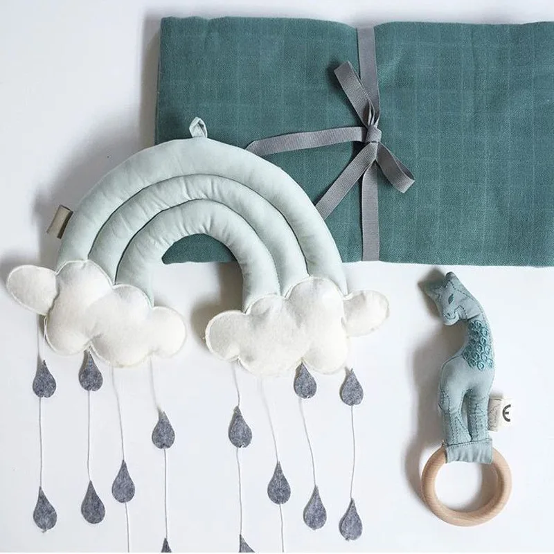 Tent Hanging Pendant Cotton Kids Play Tent Decoration Clouds Bed Room Pendant Ins Ornaments Props Toy Kid Christmas Gifts