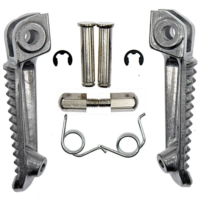 For Yamaha YZFR1 1998-2011 YZFR6 1999-2012 YZFR6S 2003 2004 2005 2006-2008 YZF R1 R6 R6S Motorcycle Front Footrests Foot pegs