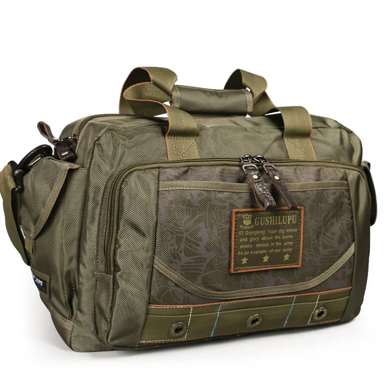 

Ruil Men Camouflage Outdoors Travel Bag Portable Oxford Cloth Waterproof Shoulder Leisure Bags