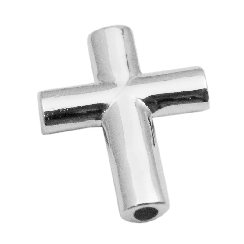 Beadsnice Cross Beads 925 Sterling Silver Spacer Beads Charms Jewelry DIY Accessories Wholesale Beads Supplies ID 35641