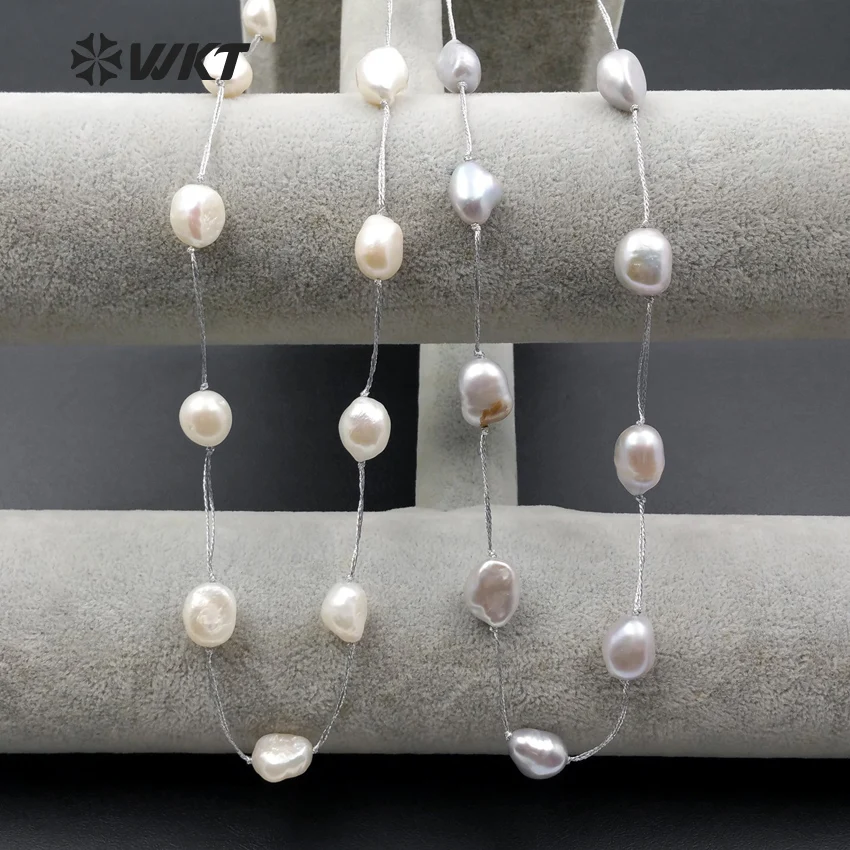 

WT-N1054 WKT Exquisite Pearls Necklace High Quality Freshwater Pearls Necklace For Women Sweater Necklace Women Gift Necklace