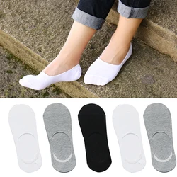 Calcetines náuticos invisibles para mujer, medias bajas de boca poco profunda, de verano, 6 piezas/3 pares