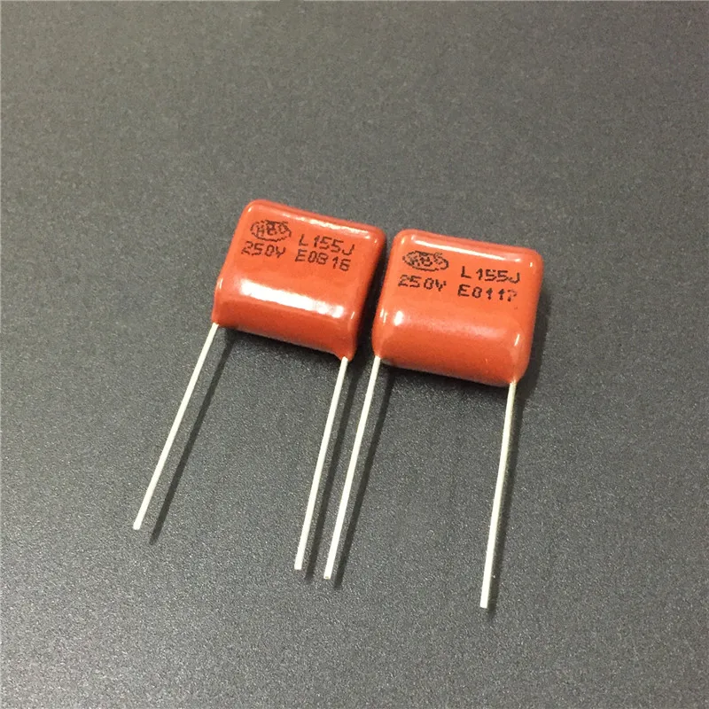 

50pcs CBB 155 250V 155J CL21 1.5uF P15 Metallized Polypropylene Film Capacitor