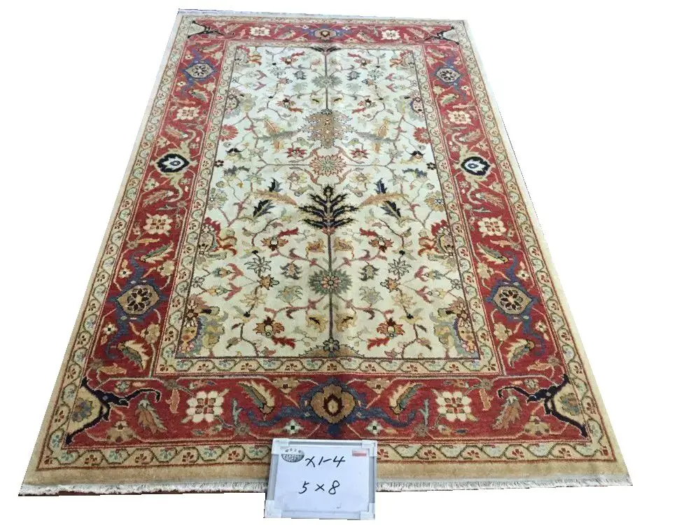 Oushak Rugs The Craft Of Making Wool By Hand New Listing For Living Room Classic Knitting Serapi Wool Knitting Carpets