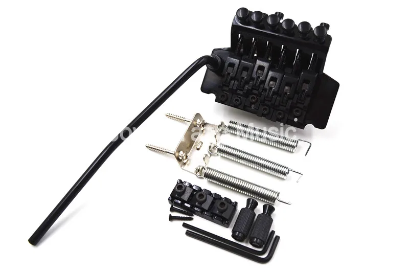 

Black IB Floyd Rose Lic Electric Guitar Tremolo Bridge Double Locking Assembly System