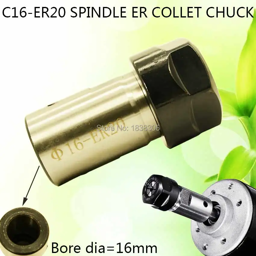 ER20 collet Motor shaft  Chuck ER  ER11 ER16 ER25 ER32 spindle Extension Rod tool holder CNC Milling drill chuck B10 12 18 JT2 6