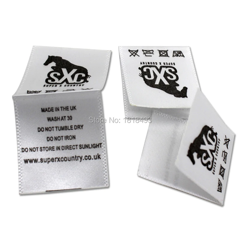 

free shipping custom clothing labels/embroidered tags/collar labels/shirt tag/sewing labels custom/brand label 1000 pcs a lot