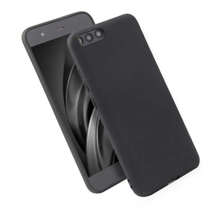 Dành Cho Xiaomi Mi6 Mi 6 5.15 "Inch Matte Kẹo Cứng Dẻo Silicone TPU Mềm Dành Cho Xiaomi Mi 6 mi6 Siêu Mỏng Cover