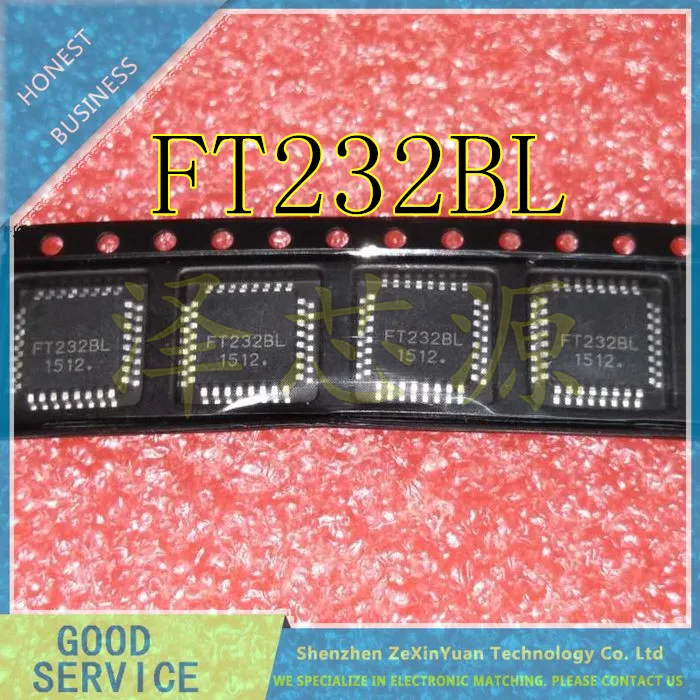 

5PCS/LOT FT232BL FT232BM FT232 LQFP32 USB SERIAL CHIP NEW