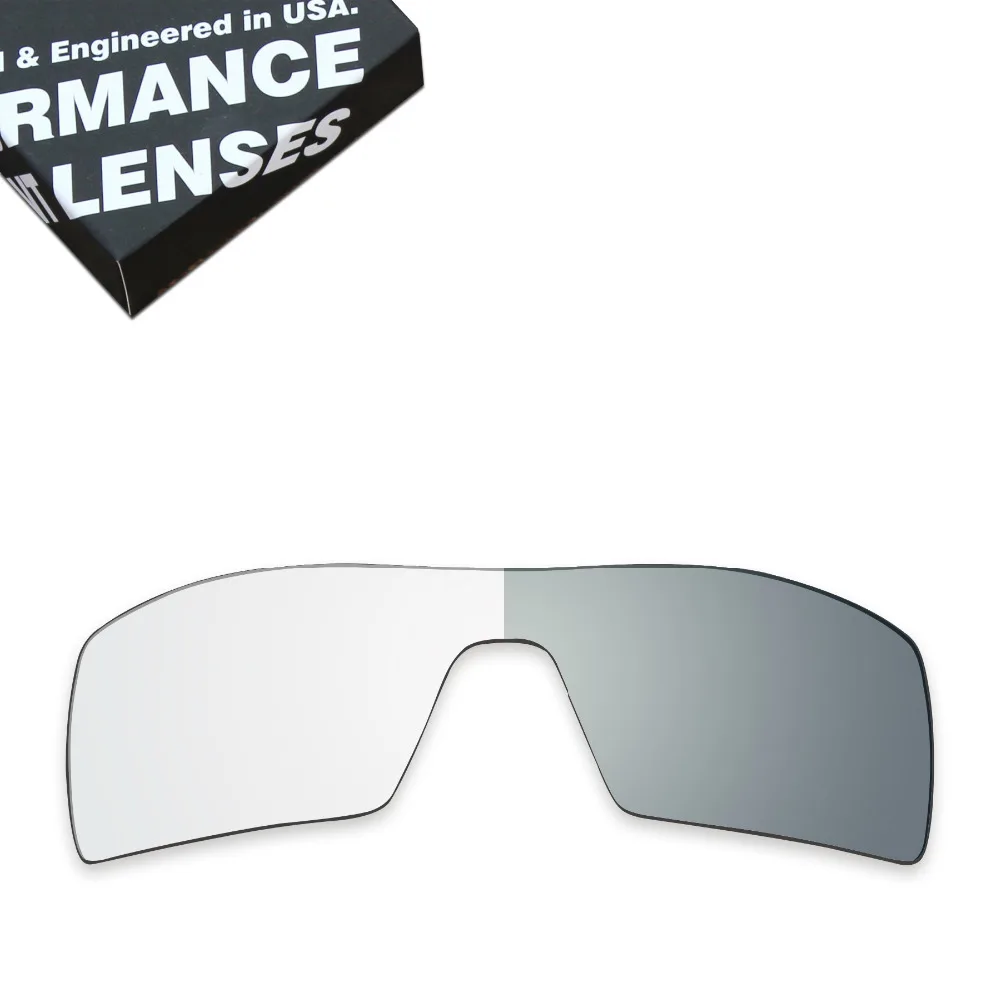 

Millerswap Replacement Lenses for Oakley Oil Rig Sunglasses Photochromic Clear (Lens Only)