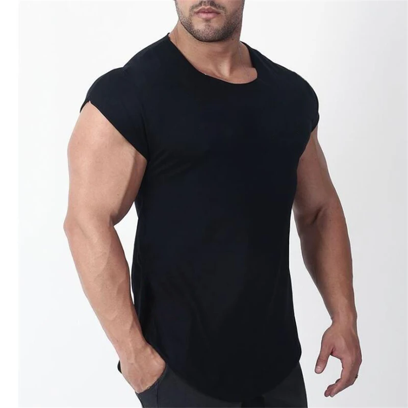 Brand Clothing Solid Gyms Tight tank top mens fitness Stringer Sleeveless Shirt Gyms shirt men fitness Summer tops