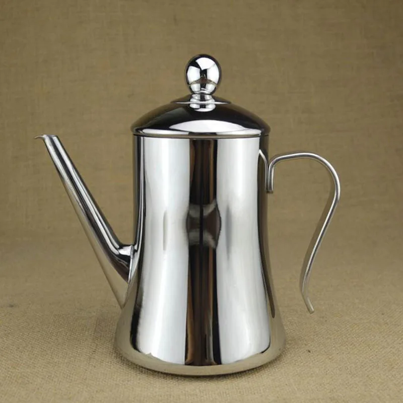 

1.5L Big Capacity Oil Can Europe Style Oil Kettle 304 Stainless Steel High Grade Vinegar Bottle Oil Bottle Free Shipping