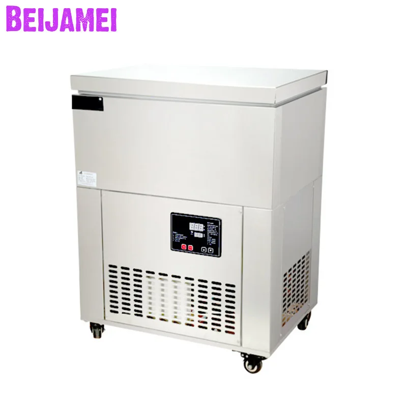 BEIJAMEI Electric ice brick machine Commercial ice column machine Continuous Snowflakes Ice Maker For Ice Shaved Use 6 Tanks