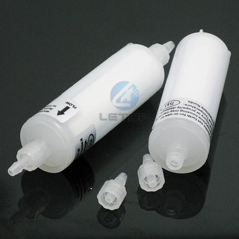 Free Shipping 10PCS Capsule Ink Filter Long For Solvent Printer Myjet Allwin  Jhf Vista Xaar Printhead