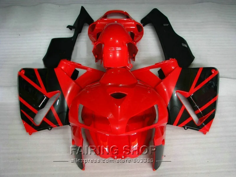 CBR 600RR 05 2005 Fairing kit For Honda ( red black lines ) cbr600rr 06 2006 Injection Fairings custom  l114