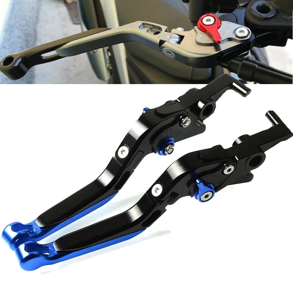 

For Suzuki GSXR1000 GSXR 1000 K1 K2 K3 K4 2001 2002 2003 2004 Motorcycle Adjustable Folding Extendable Brake Clutch Lever Black