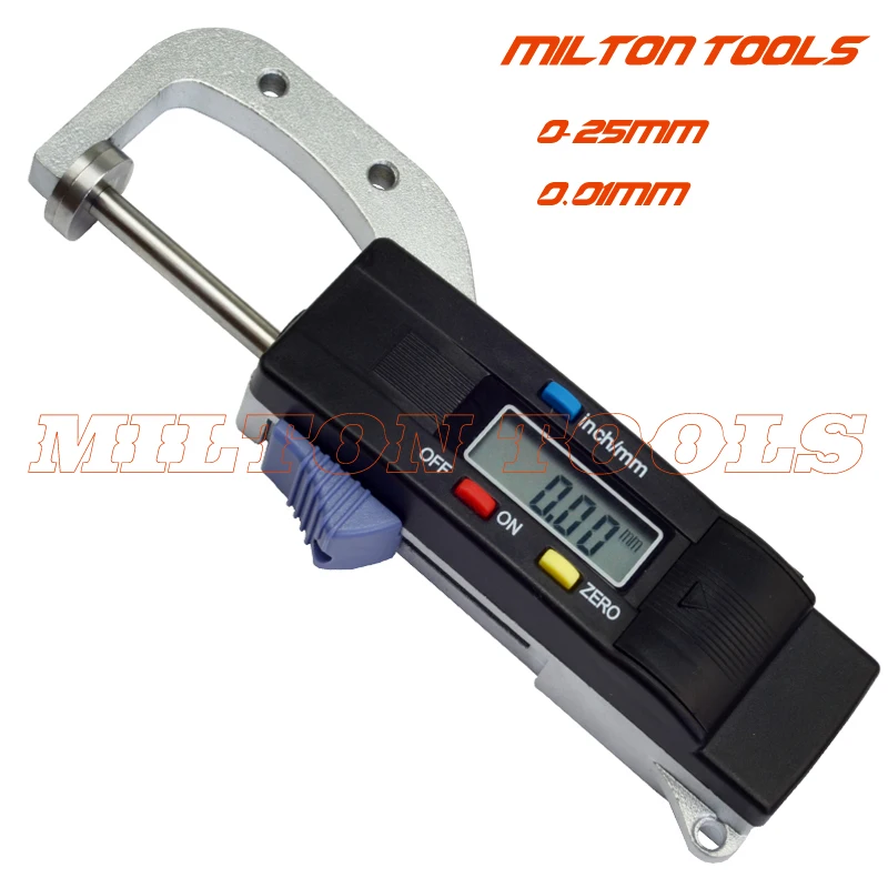 0-25mm  Quick Mini Digital Thickness Gauge thickness tester meter 0-25.00mm/0-1inch For Pearls & Gems