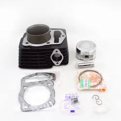 High Quality Motorcycle Cylinder Kit 62mm Bore For LONCIN CBH150 CB150 LX150-56 GP150 CB 150 150cc Engine Spare Parts