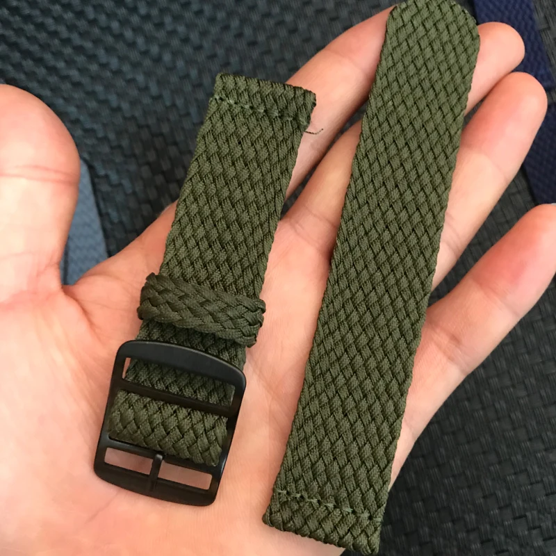 Nylon Woven Watch Band Colorful Replacement Buckle Strap For Perlon watchband 20 22mm for Xiaomi Huami Amazfit Pace Bracelet 22m