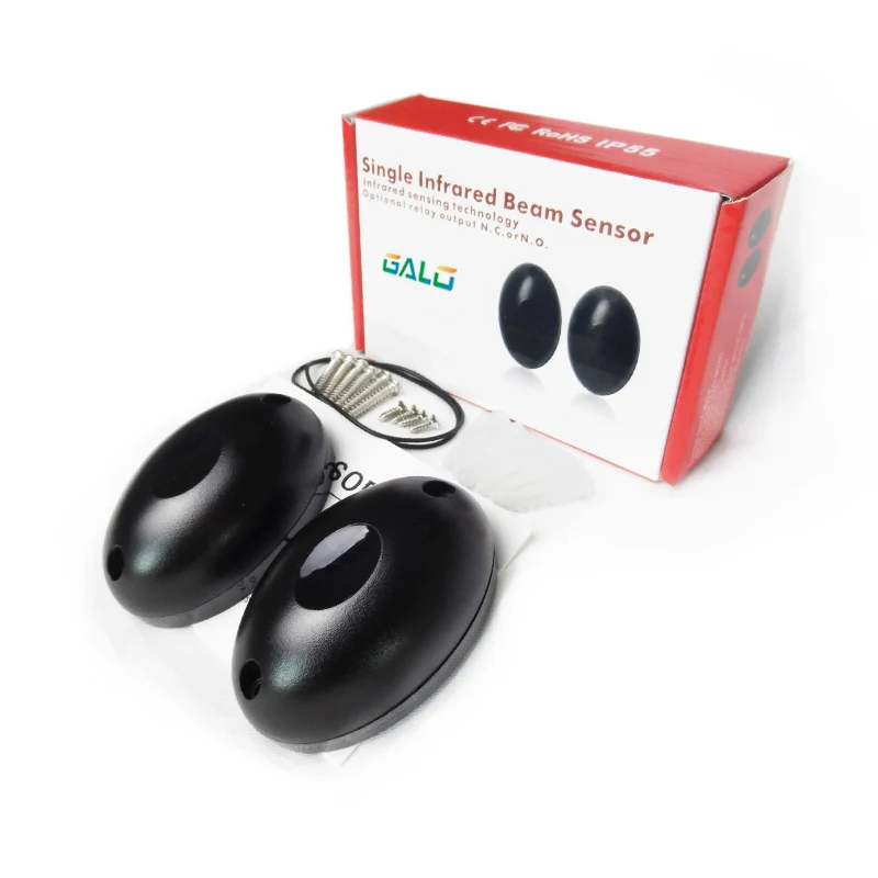 Galo-Sensor infrarrojo de seguridad para puerta automatizada IP55, con cable, oscilante, deslizante, puerta de garaje y fotocélulas infrarrojas