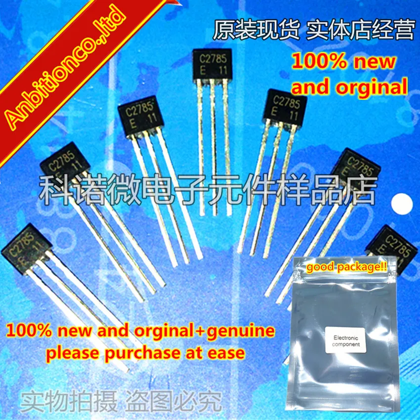 

10pcs 100% new and orginal 2SC2785 C2785 TO-92S NPN SILICON TRANSISTOR in stock