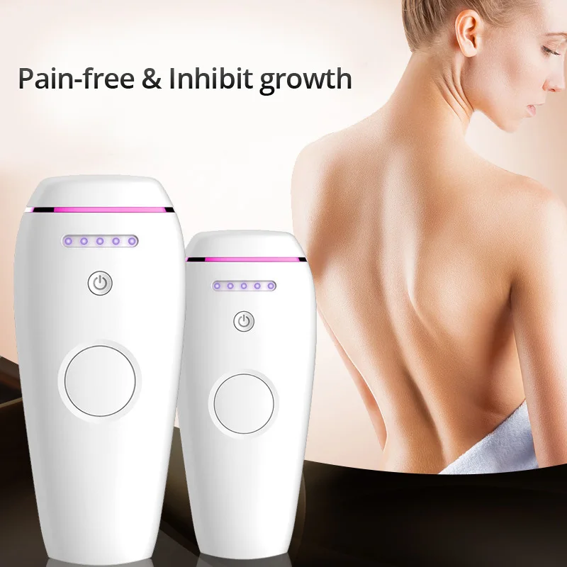 IPL Epilator Hair Remover Painfree 5 Level Adjustment Anti-burn Light Dual Mode Long-lasting Hair Removal Inhibit Growth