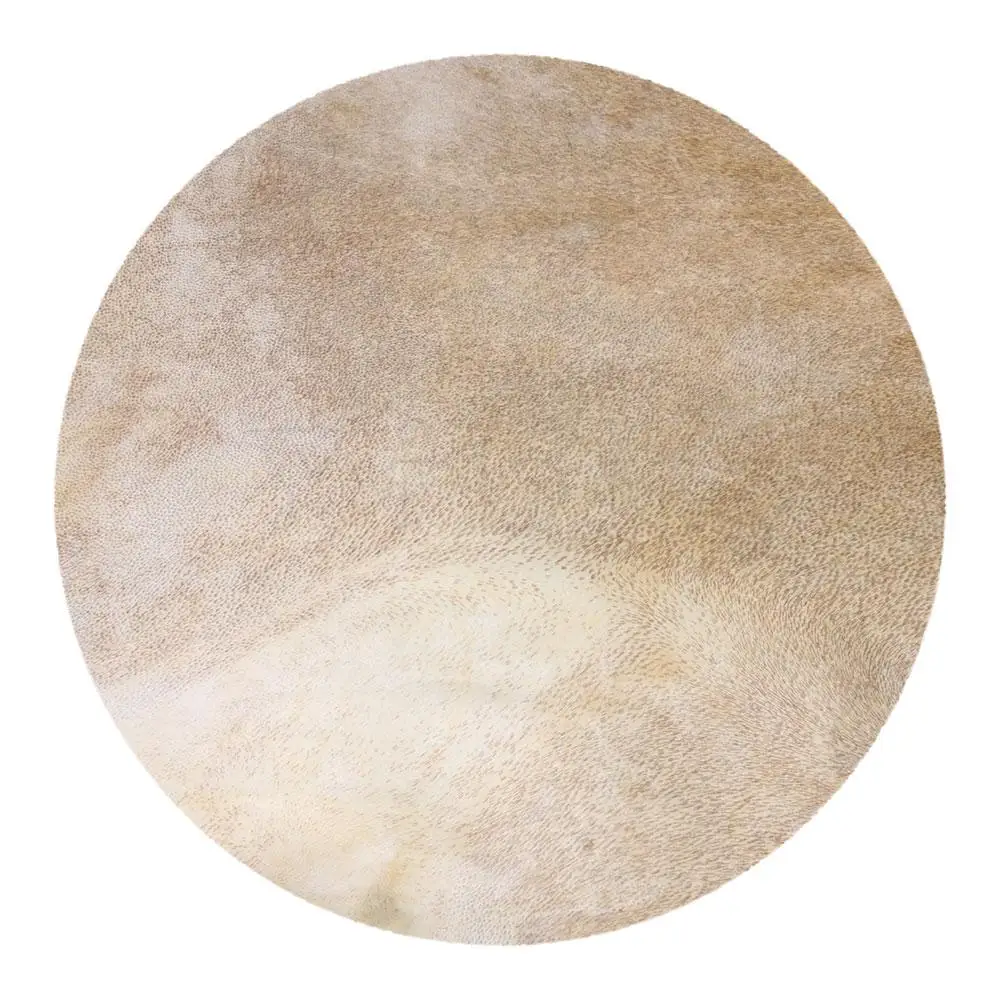 Yibuy 40cm Diameter Light Yellow Skin Drums Head Material for 12 inch