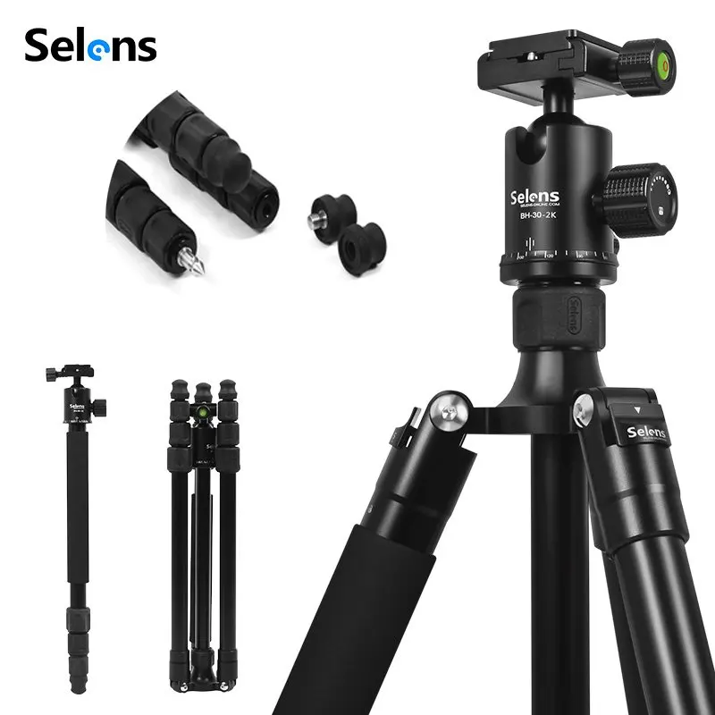 

Selens TA-462 180 Degrees Professional carbon fiber tripod for digital camera tripode Suitable Top quality series camera stand