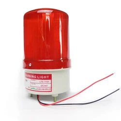 24V 12V 220V 110V Rood Waarschuwingslampje Led Lamp Baken Voor Gsm Alarmsysteem