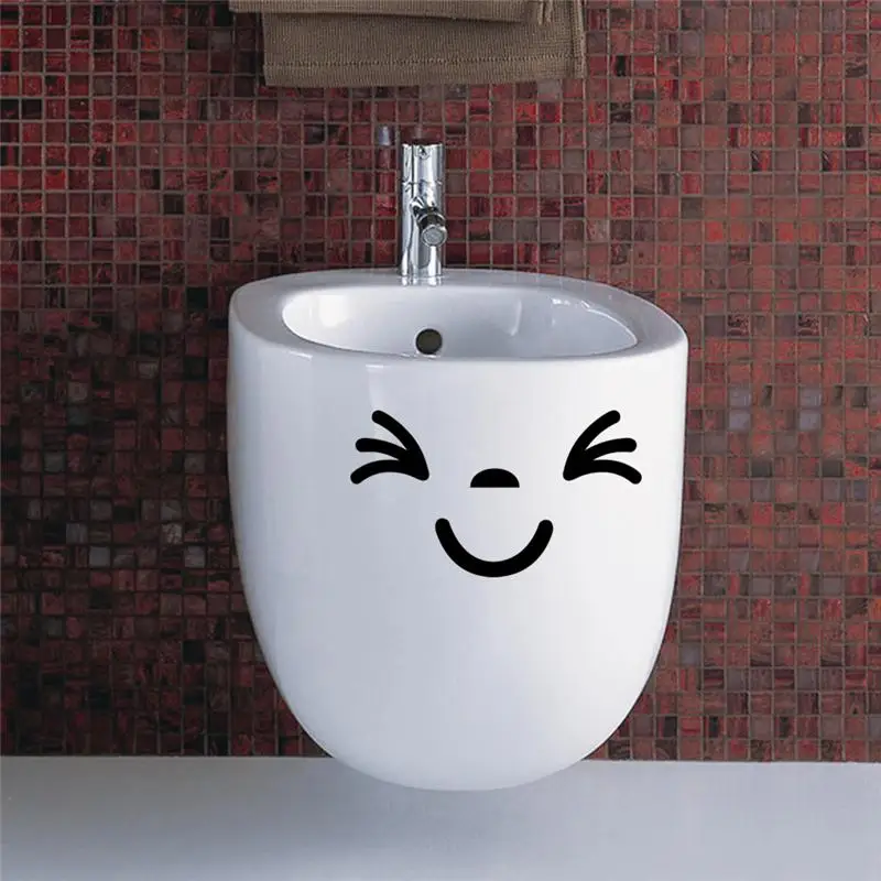 Waterproof Toilet Stickers Bathroom Decoration Wall Decal Decoration Diy Vinyl Art Creative Home Decor Posters