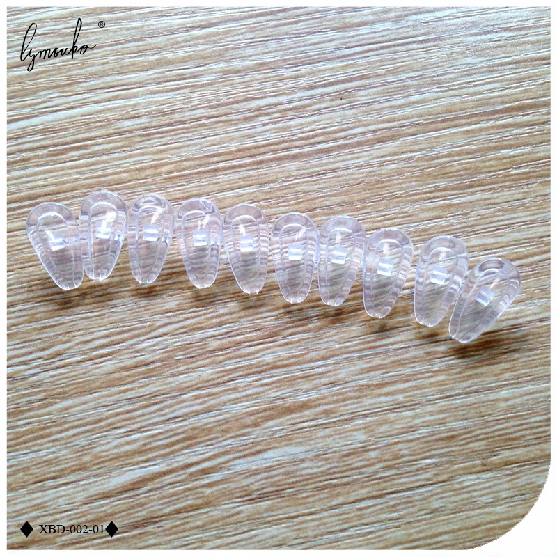 Lymouko 5 Pairs/Lot Melon Seeds Silicone Airbag Soft Nose Pads On Glasses Massage Health Care Anti-Slip Toos Eyeglasses