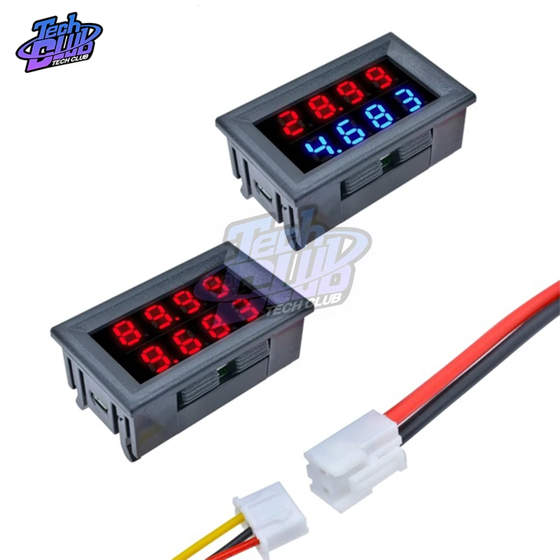 デジタル電圧計,高精度測定器,5配線,4ビット,100v,50a,10a,200v