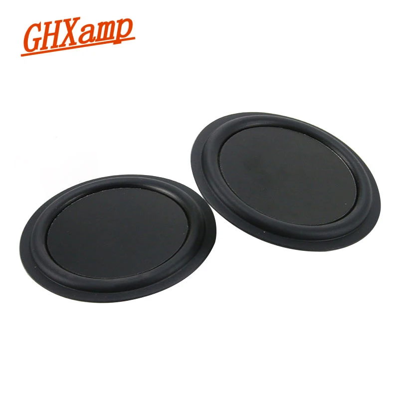 GHXAPM 3.5 inch 85MM Bass Radiator Vibration Plate DIY Bass Passive Auxiliary For Speaker Low Frequency DIY 2PCS