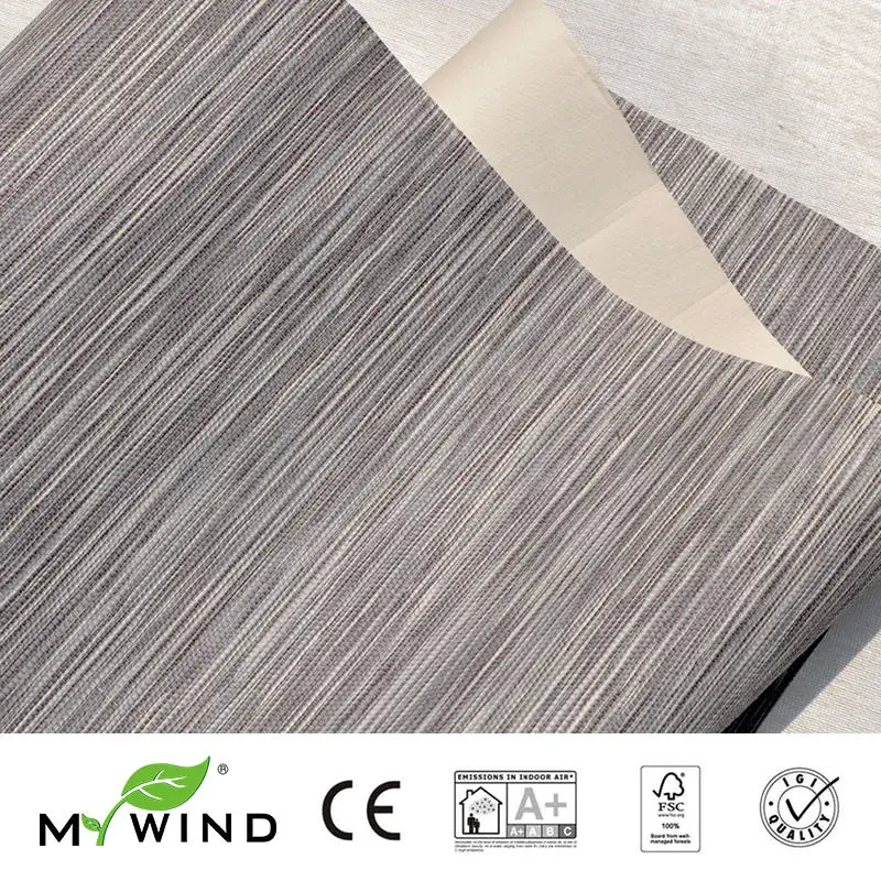 2019 MY WIND Retro Grasscloth Wallpapers 3D Paper Weave Design Wallpaper In Roll Luxury Natural Material papier wandbekleding