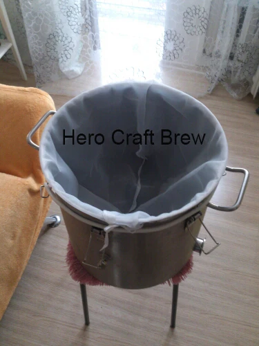 Home Beer Brew Filter Bags For Craft Wine Brew Filtering